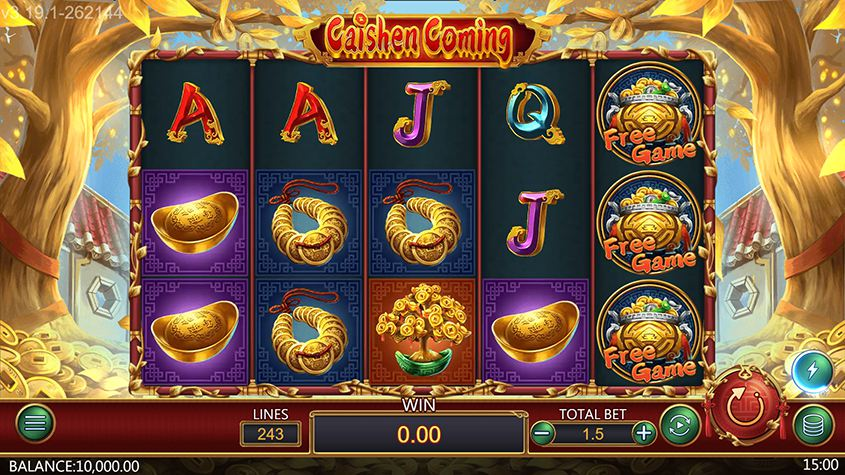 Caishen Coming Slot, Deus da Fortuna, jogo de cassino online, apostas, ganhos